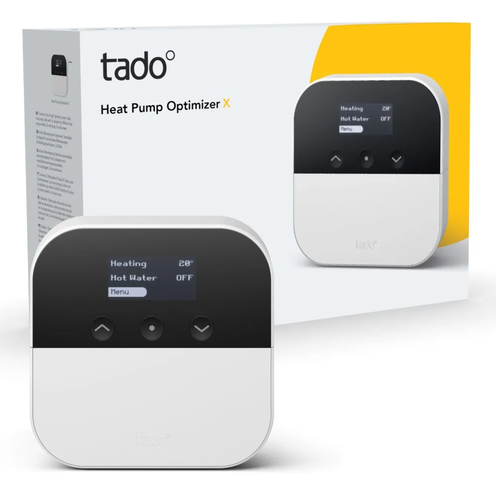 tado Inneklima|Temperaturkontroll|Heat Pump Optimizer X