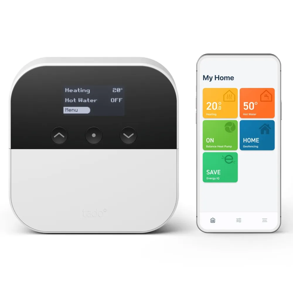 tado Inneklima|Temperaturkontroll|Heat Pump Optimizer X