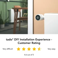 tado Temperaturkontroll|Smart Radiator Thermostat x Startpakke