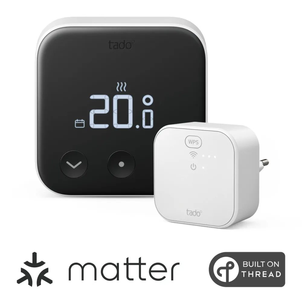 tado Inneklima|Temperaturkontroll|Smart Thermostat X (kablet) Startpakke