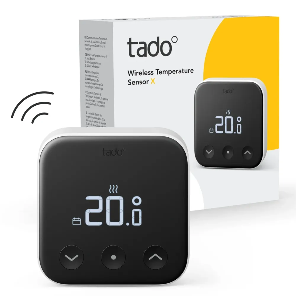 tado Inneklima|Temperaturkontroll|Wireless Temperature Sensor X
