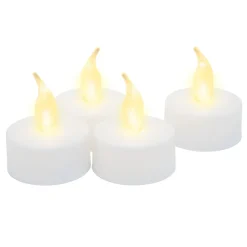 Kjell Julelys|Stemningsbelysning|Telys LED 4-pakk