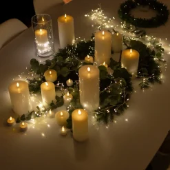 Kjell Julelys|Stemningsbelysning|Telys LED 4-pakk