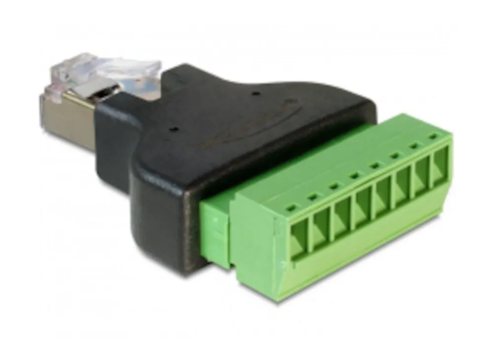 Kjell Datamaskinkomponenter|Terminalblokk RJ45-hann