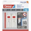 Tesa Teip|Opphenging|Justerbar limspiker for tapet og gips 1 kg 2-pk.