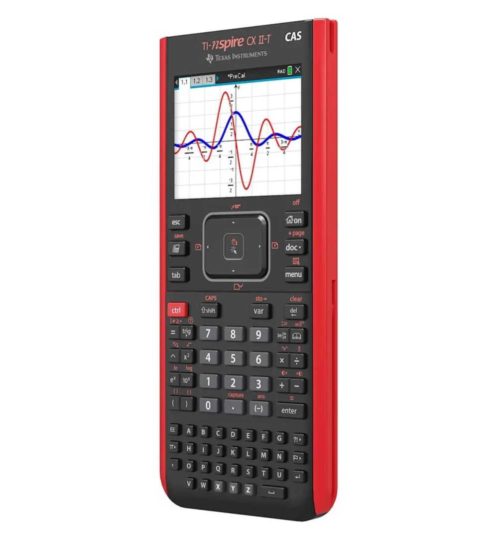 Texas Instruments Hjemmekontor|Kalkulator|TI-Nspire CX II T CAS kalkulator