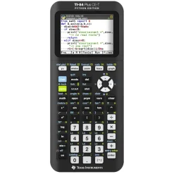 Texas Instruments Hjemmekontor|Kalkulator|TI-84 Plus CE-T Python Edition Kalkulator