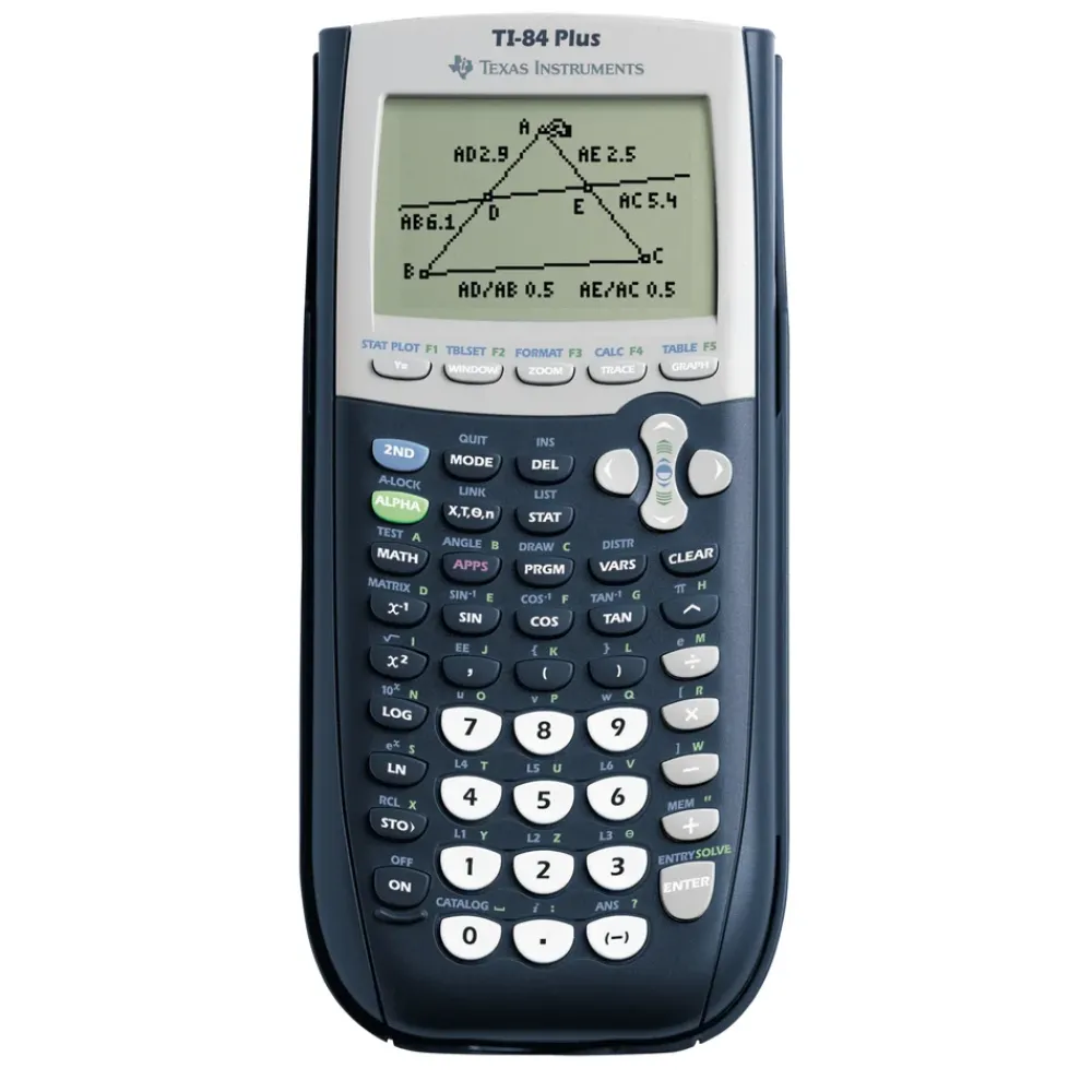 Texas Instruments Hjemmekontor|Kalkulator|TI-84 Plus kalkulator