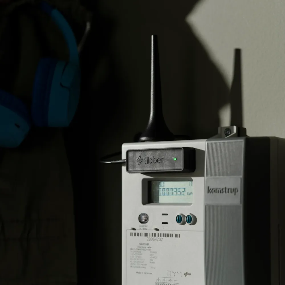 Tibber Sterkstrøm|Smarte Sensorer|Pulse KM – sanntidsmåler for Kamstrup OMNIPOWER®