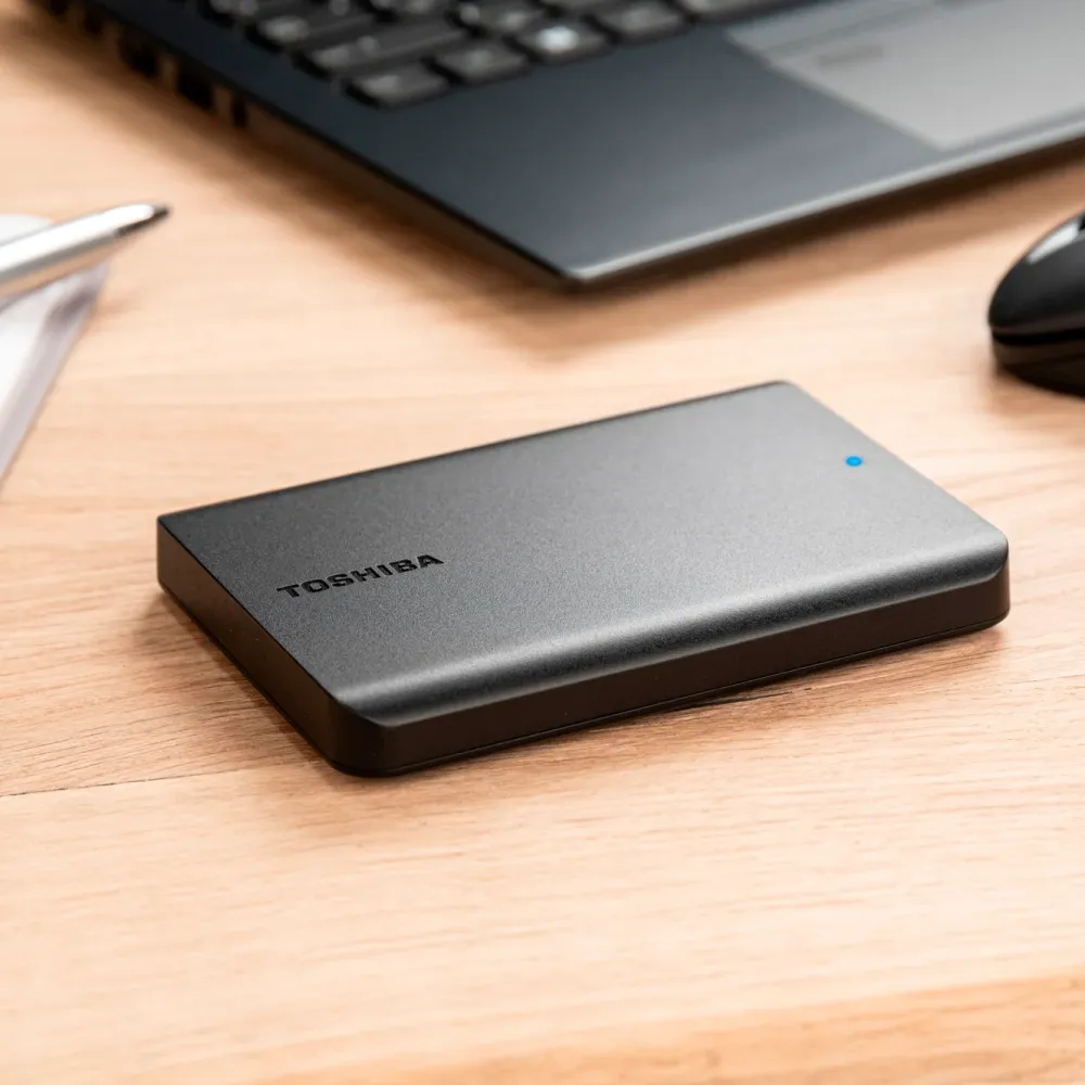 Toshiba Lagring|Canvio Basics Ekstern harddisk 1 TB
