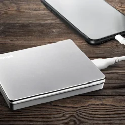 Toshiba Lagring|Canvio Flex Silver 2 TB