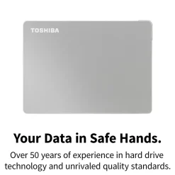 Toshiba Lagring|Canvio Flex Silver 4 TB
