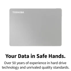 Toshiba Lagring|Canvio Flex Silver 4 TB