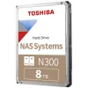 Toshiba Datamaskinkomponenter|Lagring|N300 Harddisk for NAS 3,5" 8TB 8 TB