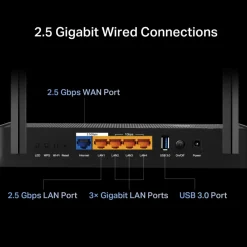 TP-Link Wifi-Routere|Archer BE230 Trådløs ruter med Wifi 7 BE3600