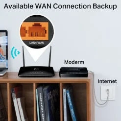 TP-Link Mobilt Bredbånd Og Rutere|Mobilt Bredbånd Og Rutere|Archer MR400 4G-ruter AC1200