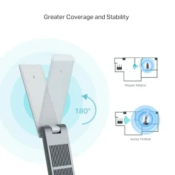 TP-Link Nettverkskort (Trådløse)|Archer TX20UH Trådløst USB-nettverkskort AX1800