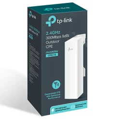 TP-Link Wifi-Forsterker|CPE210 Radiolink for utendørs bruk N300