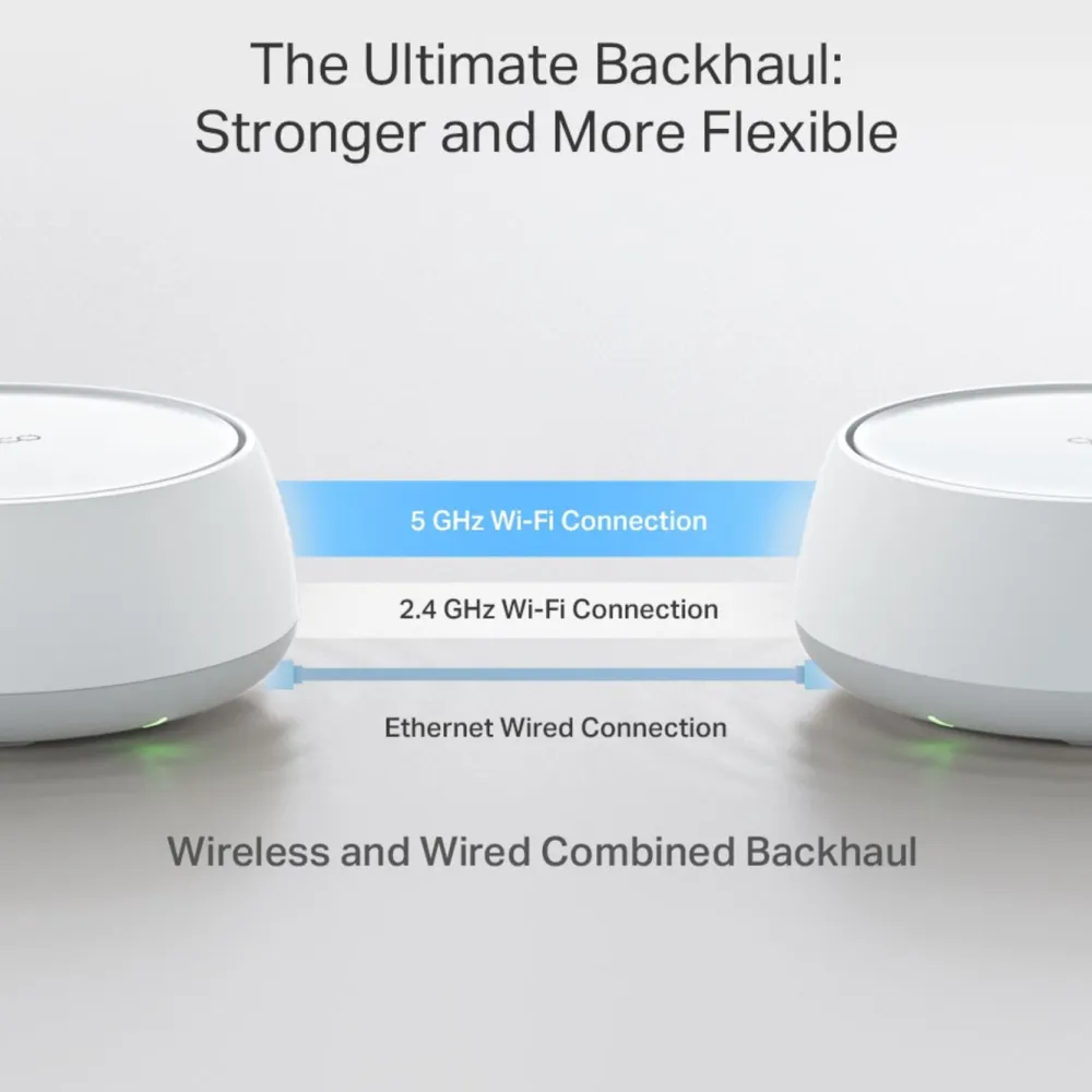TP-Link Wifi-Routere|Mobilt Bredbånd Og Rutere|Deco BE22 BE3600 Wifi 7 mesh-system