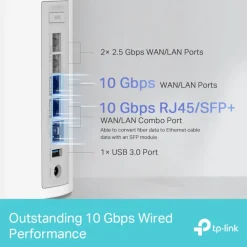 TP-Link Mesh|Wifi-Routere|Deco BE85 Mesh-ruter med Wifi 7 BE19000 1-pk.