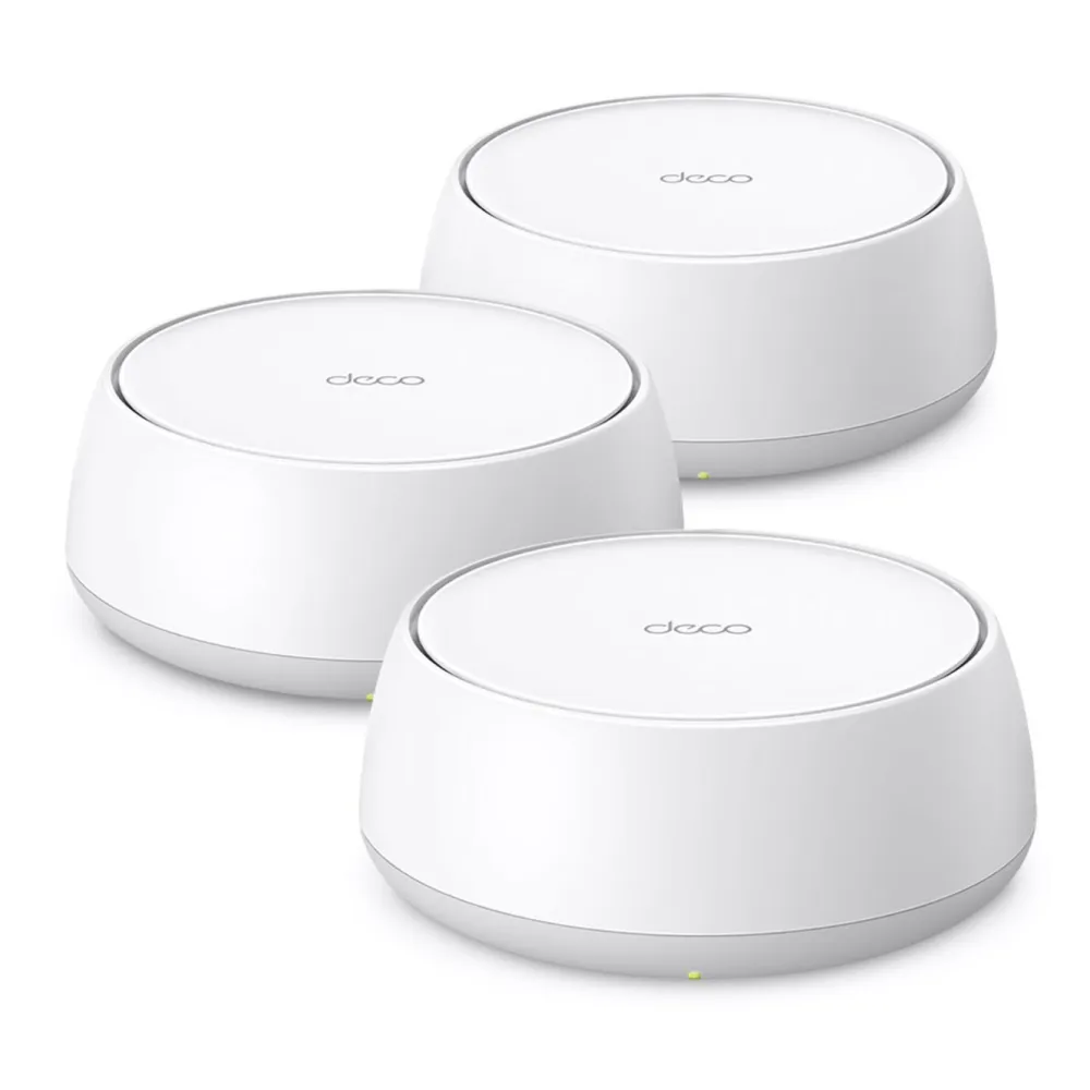 TP-Link Mesh|Wifi-Routere|Deco BE25 Mesh-system med Wifi 7 BE3600 3-pack
