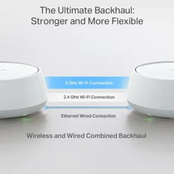 TP-Link Mesh|Wifi-Routere|Deco BE25 Mesh-system med Wifi 7 BE3600 3-pack
