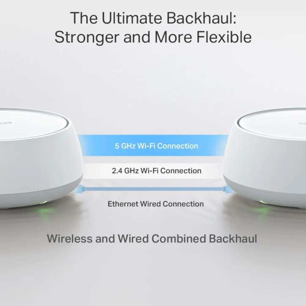TP-Link Mesh|Wifi-Routere|Deco BE25 Mesh-system med Wifi 7 BE3600 3-pack