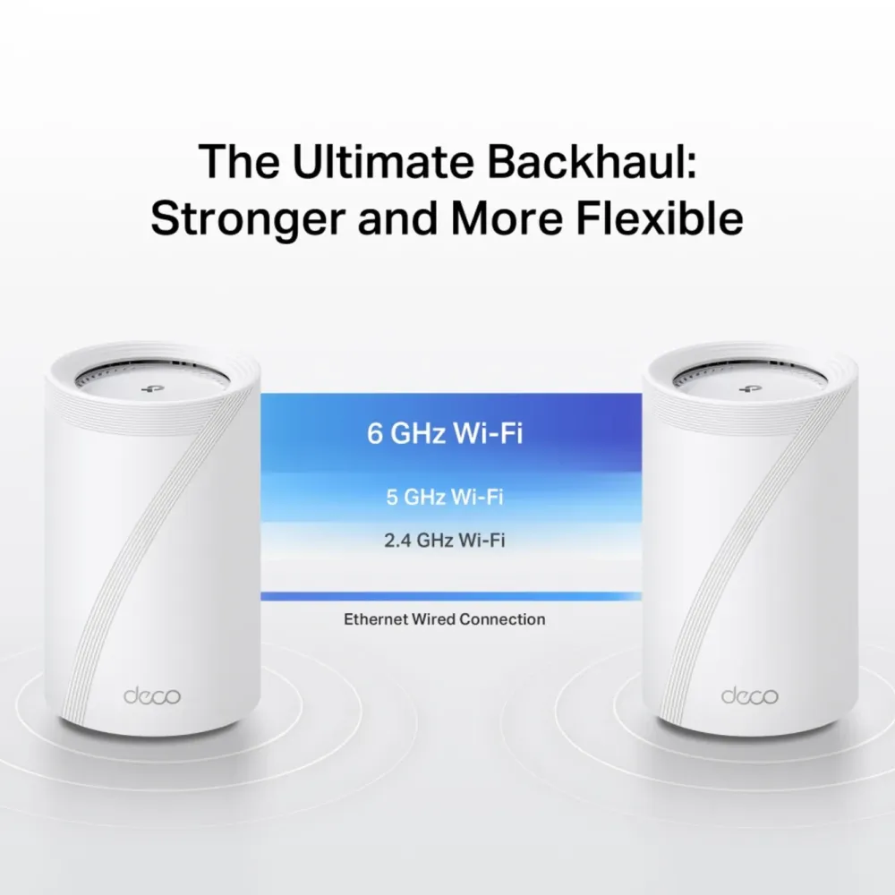 TP-Link Mesh|Wifi-Routere|Deco BE68 Wifi 7 mesh-system 2-pack
