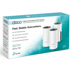 TP-Link Mesh|Mobilt Bredbånd Og Rutere|Deco M4 Mesh-system AC1200 3-pk.