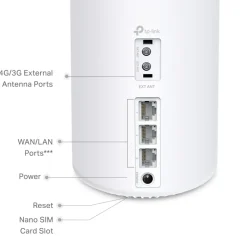 TP-Link Mobilt Bredbånd Og Rutere|Deco X50-4G 4G+-ruter AX3000