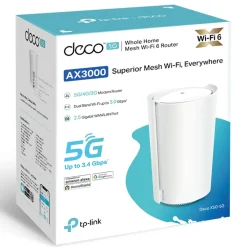 TP-Link Mobilt Bredbånd Og Rutere|Deco X50 5G-ruter 3000 Mb/s