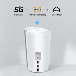 TP-Link Mobilt Bredbånd Og Rutere|Deco X50 5G-ruter 3000 Mb/s