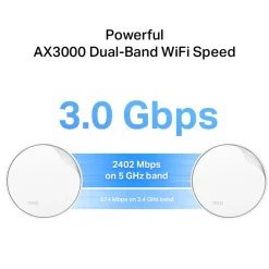 TP-Link Mesh|Wifi-Routere|Deco X50-PoE AX3000 2-pk.