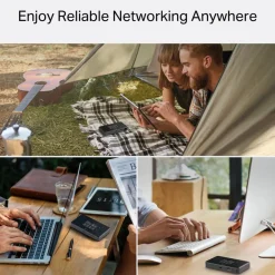 TP-Link Mobilt Bredbånd Og Rutere|M8550 5G-router AXE3600