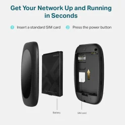 TP-Link Mobilt Bredbånd Og Rutere|M7200 4G-ruter