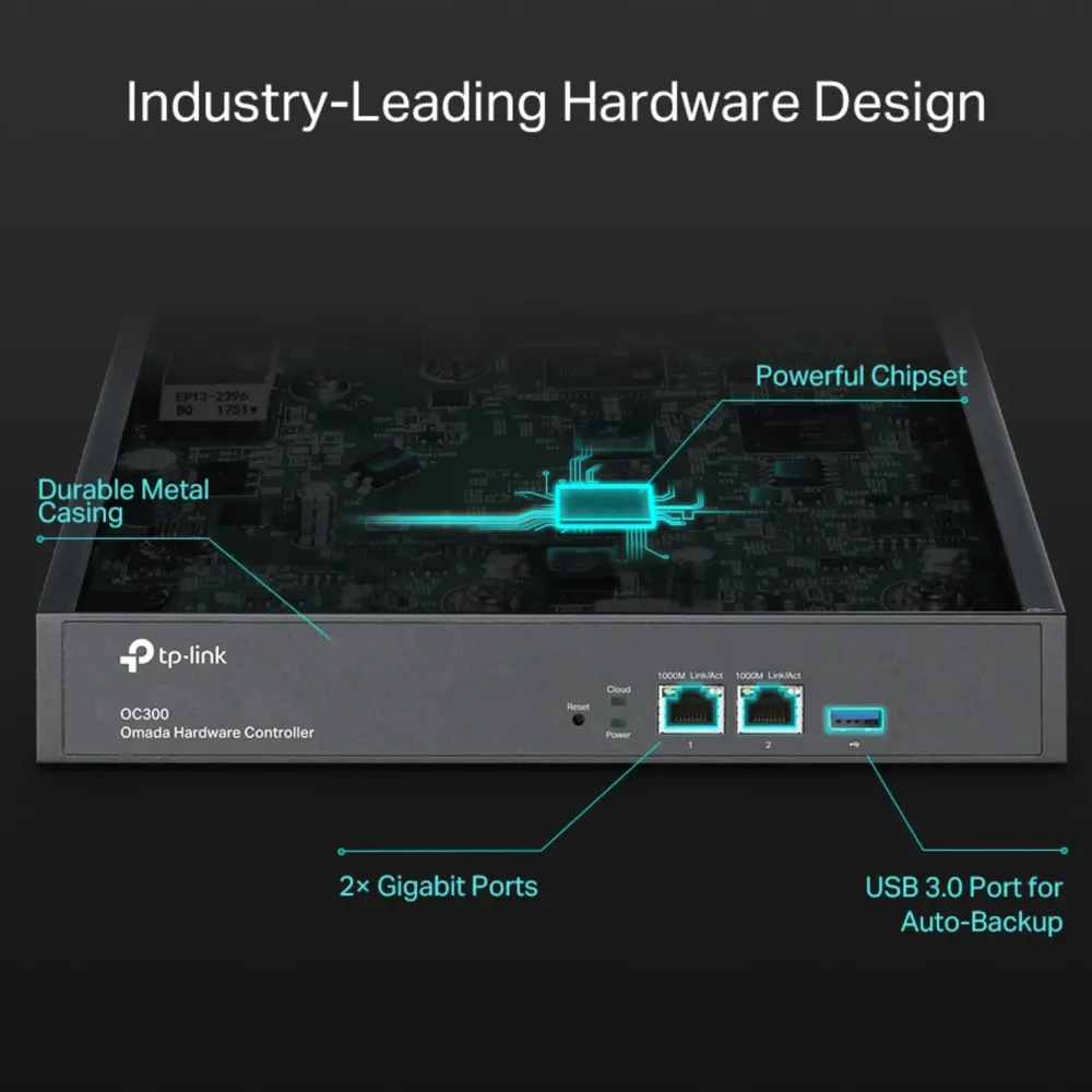 TP-Link Wifi-Forsterker|OC300 Omada Kontrollerenhet