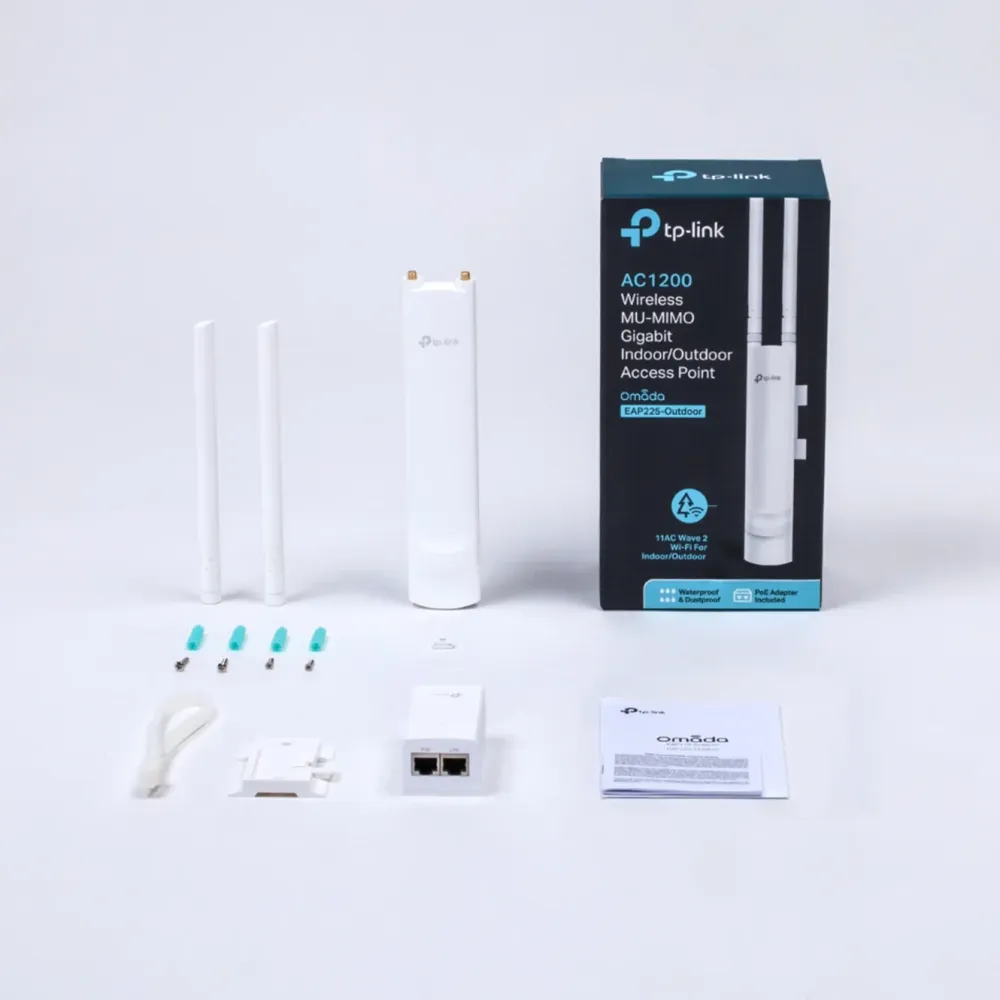 TP-Link Wifi-Forsterker|Omada EAP225 Roaming-aksesspunkt AC1200