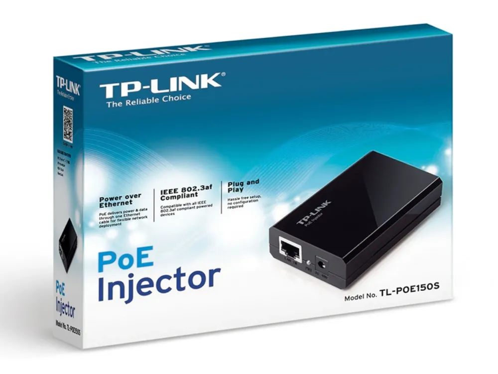 TP-Link Tilbehør Og Installasjon|PoE-injektor