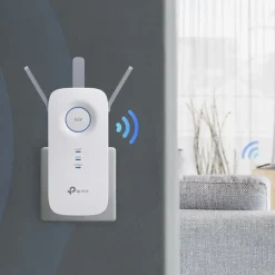 TP-Link Mobilt Bredbånd Og Rutere|Nettverkskabler|RE450 Wifi-repeater AC1750
