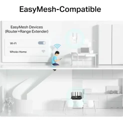 TP-Link Wifi-Forsterker|RE505X Wifi-repeater AX1500