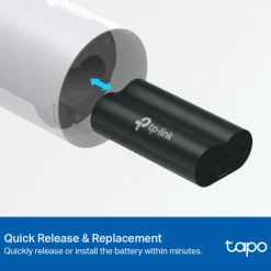 TP-Link Kameraovervåking|Tapo A100 Batteripakke