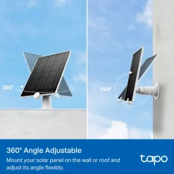 TP-Link Kameraovervåking|Tapo A200 Solpanel for overvåkingskamera