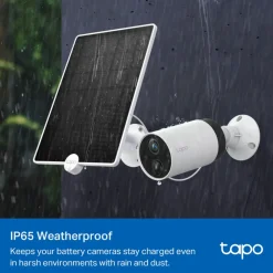 TP-Link Kameraovervåking|Tapo A200 Solpanel for overvåkingskamera
