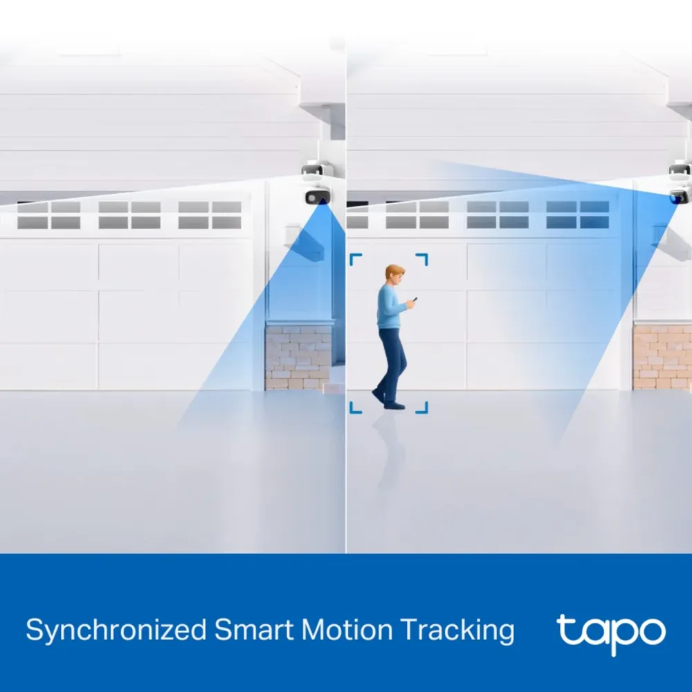 TP-Link Kameraovervåking|Tapo C246D Trådløst overvåkingskamera
