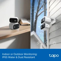 TP-Link Kameraovervåking|Tapo C246D Trådløst overvåkingskamera