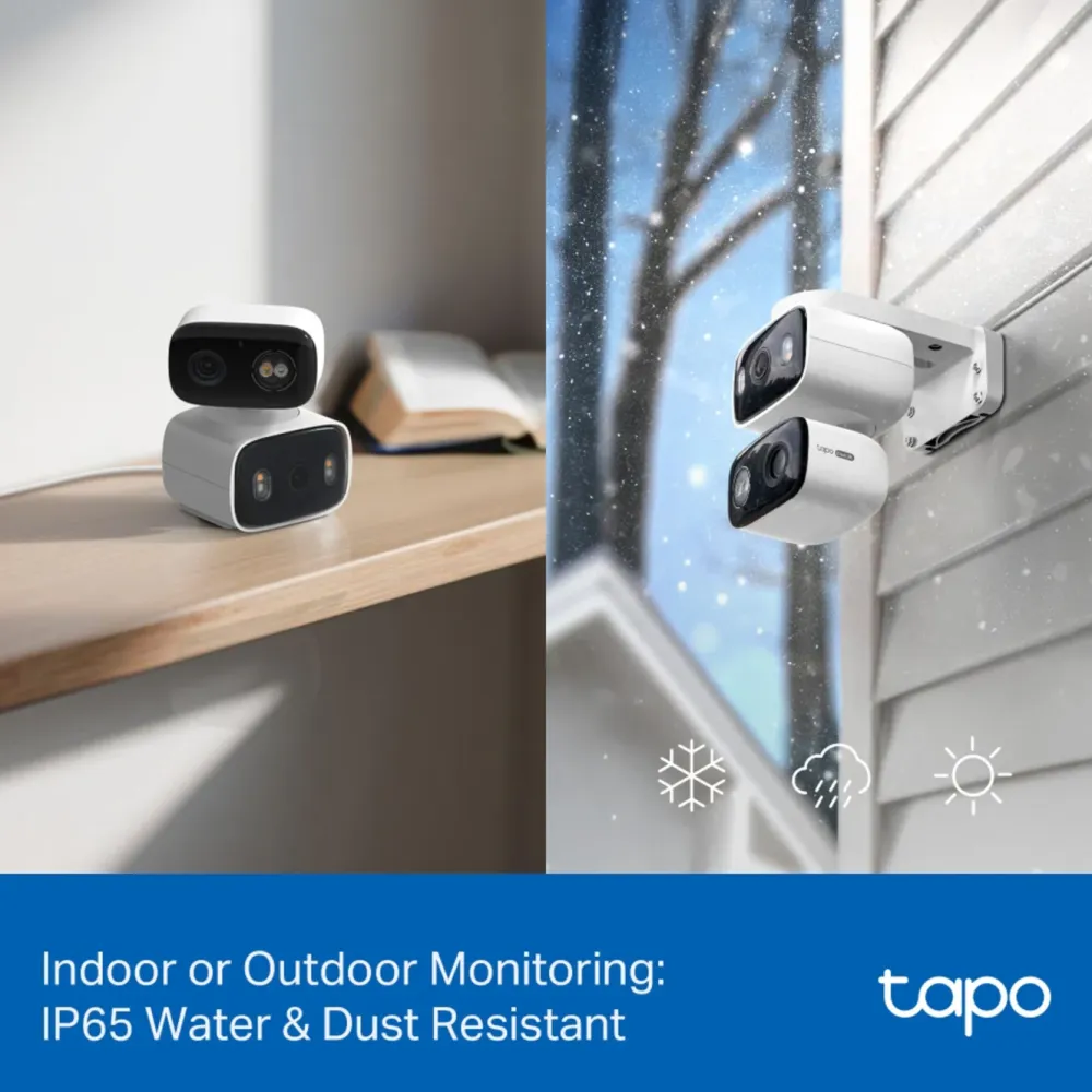 TP-Link Kameraovervåking|Tapo C246D Trådløst overvåkingskamera