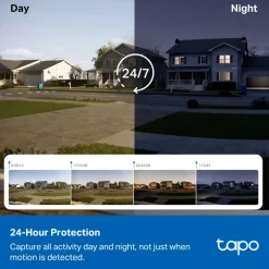 TP-Link Kameraovervåking|Tapo C665G Solcelledrevet 4K Pan/Tilt overvåkingskamera med Wi-Fi/4G