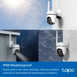 TP-Link Kameraovervåking|Tapo C501GW 4G LTE Overvåkingskamera