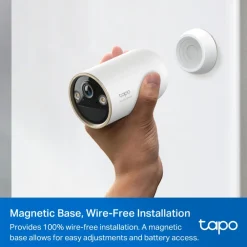 TP-Link Kameraovervåking|Tapo C460 Overvåkingskamera med batteri