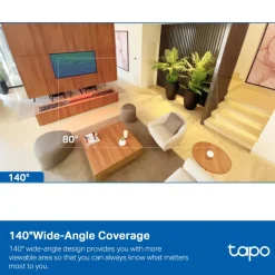 TP-Link Kameraovervåking|Tapo C125 Overvåkingskamera